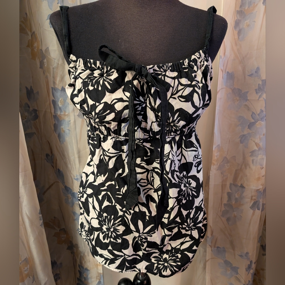 Ann Taylor EMPIRE waist Summer Top XL